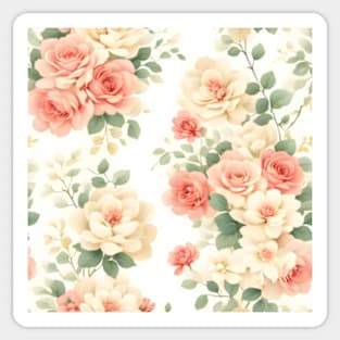 Flowers Floral Pattern Sticker